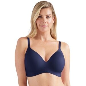 Knix Navy Blue WingWomen Contour Wireless‎ T-Shirt Bra 38F